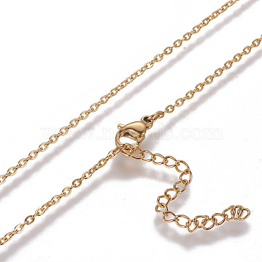 304 Stainless Steel Pendant Necklaces(NJEW-F264-08G)-3