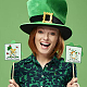 PandaHall Elite 4 Sheets 4 Styles Saint Patrick's Day PVC Plastic Stamps(DIY-PH0010-32)-6