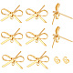 14Pcs Brass Stud Earring Findings(KK-BBC0028-66G)-7