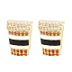 Brass Micro Pave Cubic Zirconia Stud Earrings(EJEW-G471-37G-01)-4