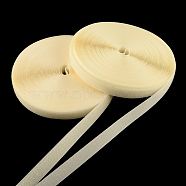 Adhesive Hook and Loop Tapes, Magic Taps with 50% Nylon and 50% Polyester, Lemon Chiffon, 25mm(NWIR-R018A-2.5cm-HM003)