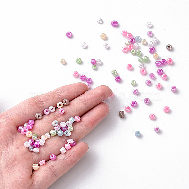 Perles de rocaille en verre(SEED-A011-4mm)-5