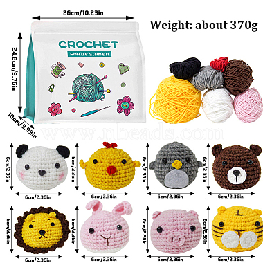 DIY Doll Crochet Kit(DIY-WH0502-44)-2