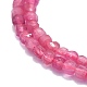 naturelles tourmaline rose brins de perles(G-P457-B01-02B)-2
