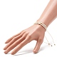 Ensemble de bracelets de perles tressées en fil de nylon réglable(BJEW-JB06450)-6