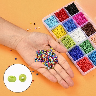 8/0 Glass Round Seed Beads(SEED-YW0001-08B)-6