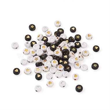 Cheriswelry 600Pcs 2 Style Opaque Acrylic Beads(PACR-CW0001-04)-3