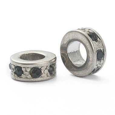 304 Stainless Steel Rhinestone Bead Spacers(STAS-I181-026P)-2