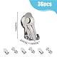 36Pcs Stainless Steel Clip-on Earring Findings(KK-FH0006-69)-2