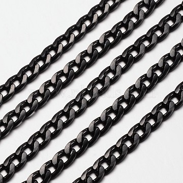 black aluminum chain