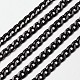 Oxidated in Black Aluminium Twisted Chains Curb Chains(X-CHA-K1469-8)-1