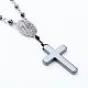 Non-magnetic Synthetic Hematite Pendant Necklaces(NJEW-JN01985)-3