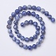 Natural Blue Spot Jasper Beads Strands(G-D855-10-8mm)-2