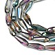 Electroplate Glass Beads Strands(EGLA-L015-HP-B02)-2