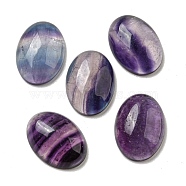 Natural Fluorite Cabochons, Oval, 18x13x5~5.5mm(X-G-C115-01A-38)