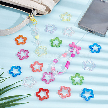 120Pcs Transparent Acrylic Beads(MACR-UN0001-11)-2