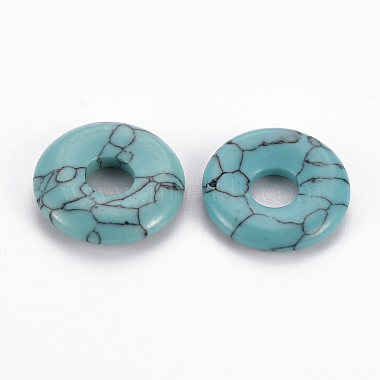 Synthetic Turquoise Pendants(G-T122-66I)-2