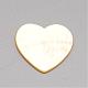 Natural White Shell Mother of Pearl Shell Cabochons(SSHEL-R041-53)-2