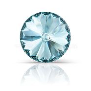 Preciosa&reg MAXIMA Crystal Round Stones, Czech Crystal, Bicone(436 11 177 Rivoli), Dura Foiling, 60010 Aqua Bohemica, SS29(6.15~6.35mm)(Y-PRC-RASS29-60010)