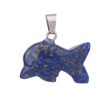 Natural Lapis Lazuli Pendants(PW-WG170A9-07)-1