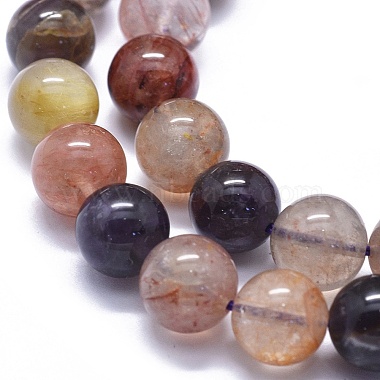 Natural Rutilated Quartz Beads Strands(G-K293-F05-E)-3