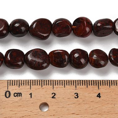 Natural Brecciated Jasper Beads Strands(G-P497-01E-92)-5