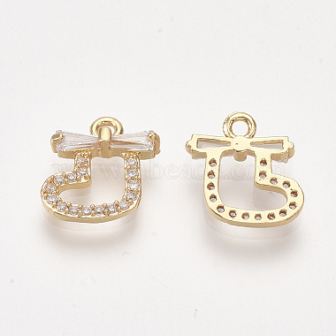 Brass Cubic Zirconia Charms(X-KK-S348-437)-2