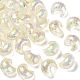 50Pcs UV Plating Transparent Acrylic Beads(PACR-CJ0001-25)-7