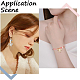 80Pcs 2 Colors CCB Plastic Pendants(CCB-ME0001-01)-5