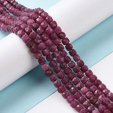 Natural Ruby Beads Strands(G-P488-05)-2
