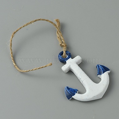 Mediterranean Style Resin Pendant Decorations(HJEW-WH0042-64D)-1