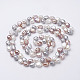 Natural Pearl Beaded Necklaces(NJEW-P149-01C)-1
