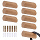 8Sets Column Wood Wall Hooks(AJEW-GL0003-35B)-1