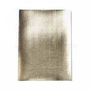 A5 PU Leather Fabric, Garment Accessories, for DIY Crafts, Gold, 20.5x15.3x0.06cm(AJEW-WH0148-37A)