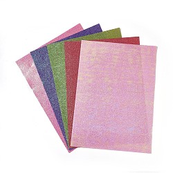 Metallic Effect Paper, DIY Paper Crafts, Mixed Color, 29x21x0.01cm, 5colours/bag, 10sheets/bag(DIY-WH0117-01)