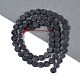 Frosted Natural Lava Rock Beads Strands(G-E618-03)-2