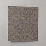 Linen & Cardboard Loose Leaf Book Covers, 3 Holes Binder Cover, Rectangle, Gray, 240x210x40.5mm(AJEW-WH20020-016A)