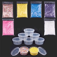 Foam Beads Balls DIY Crafts, Round, No Hole, Mixed Color, 2.5~3.5mm, 6bags/box(DIY-PH0018-50)
