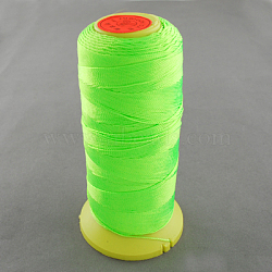 Nylon Sewing Thread, Lime, 0.8mm, about 300m/roll(NWIR-Q005-36)