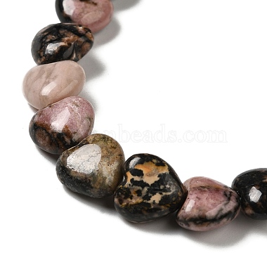 Natural Rhodonite Beads Strands(G-B022-15B)-3