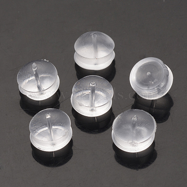 Clear Plastic Ear Nuts
