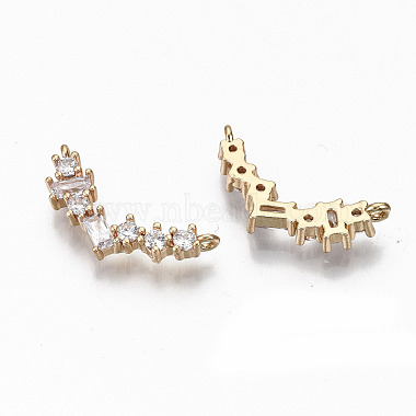 Brass Micro Pave Cubic Zirconia Charms(KK-S359-056-RS)-2