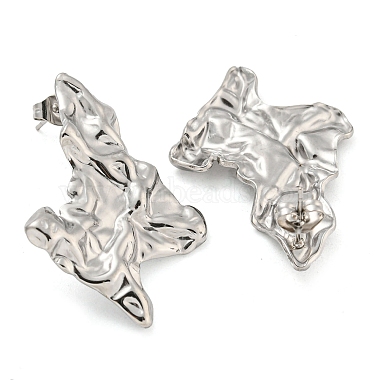 304 Stainless Steel Ear Studs(EJEW-P270-04P)-2