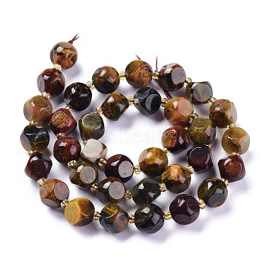 Natural Pietersite Beads Strands(G-A030-B14-10mm)-2