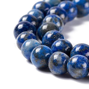 Natural Lapis Lazuli Round Bead Strands(X-G-E262-01-6mm)-3