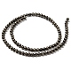 Natural Pyrite Beads Strands(X-G-L031-4mm-01)-2