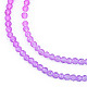 Chapelets de perles en verre transparente  (GLAA-N041-009-10)-3