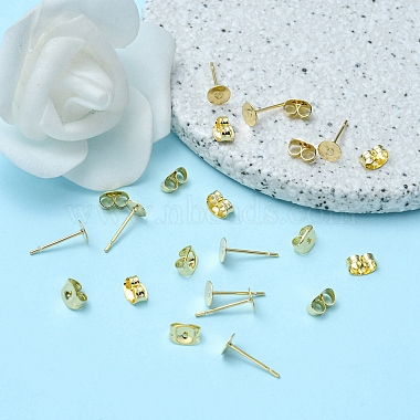 20 pièces 304 accessoires de boucles d'oreilles en acier inoxydable(STAS-YW0001-42F)-6