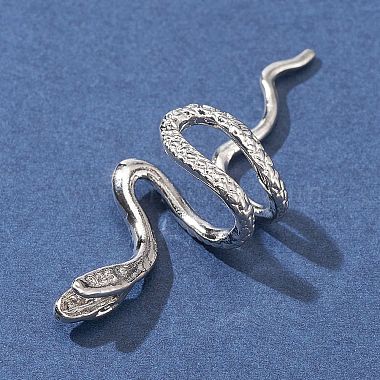Ohrringe mit Schlangenmanschetten aus Legierung(EJEW-FS0001-10)-4