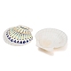 Printed Natural Shell Big Pendants(SH-CBA93AD-19G)-2